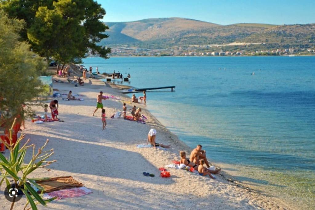 Luxury Villa Lana Apt, Seaview Terrace, Large Outdoor Space, Bbq Trogir Eksteriør bilde